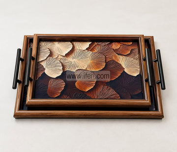 2 Pcs Exclusive Serving Tray Set IQ151