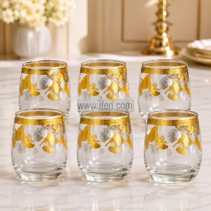 6 Pcs Water Juice Glass Set RH0620