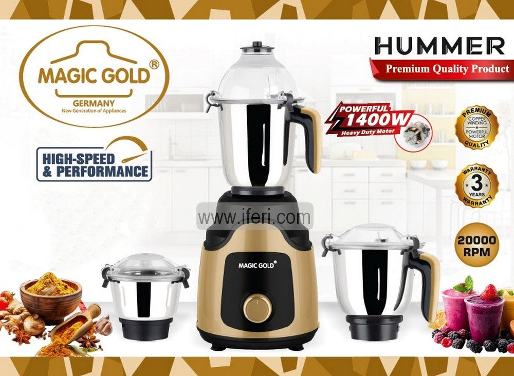 Magic Gold Hummer 1400W Mixer Grinder Blender TG10761