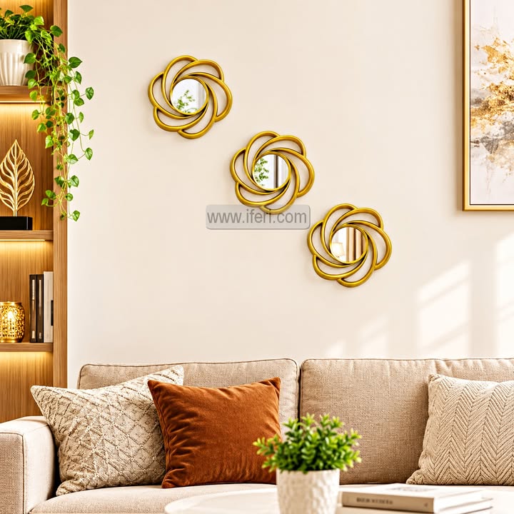 3 Pcs Decorative Mirror Set TZ1167