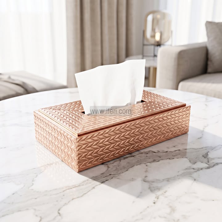 9 Inch Exclusive Decorative Tissue Box TZ1235CE