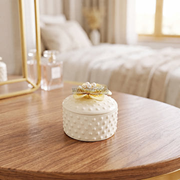 3.2 Inch Ceramic Jewellery Box TZ1188