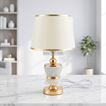 Crystal Table Lamp with Decorative Base TZ1057