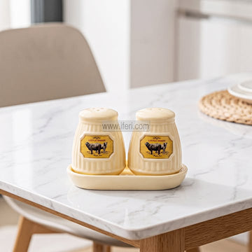 2 pcs Ceramic Salt Shaker / Salt Jar TZ1203