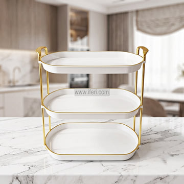 3 Tier Plastic Cake, Dessert, Appetizer Serving Platter / Stand TZ1366