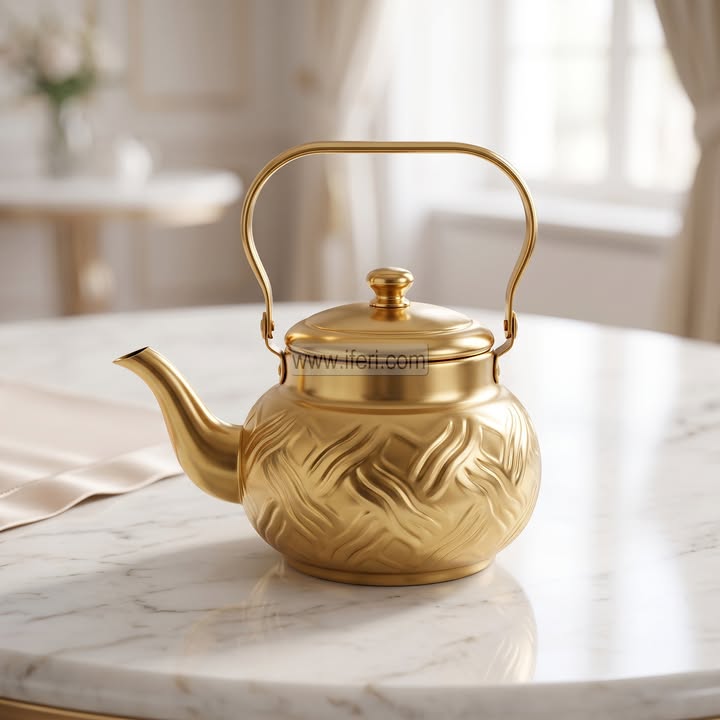 1.5 Liter Steel Serving Tea Pot, Kettle TB1747
