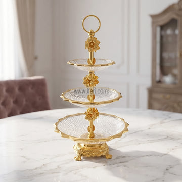 3 Tier Cake, Dessert, Appetizer Serving Stand TB1739