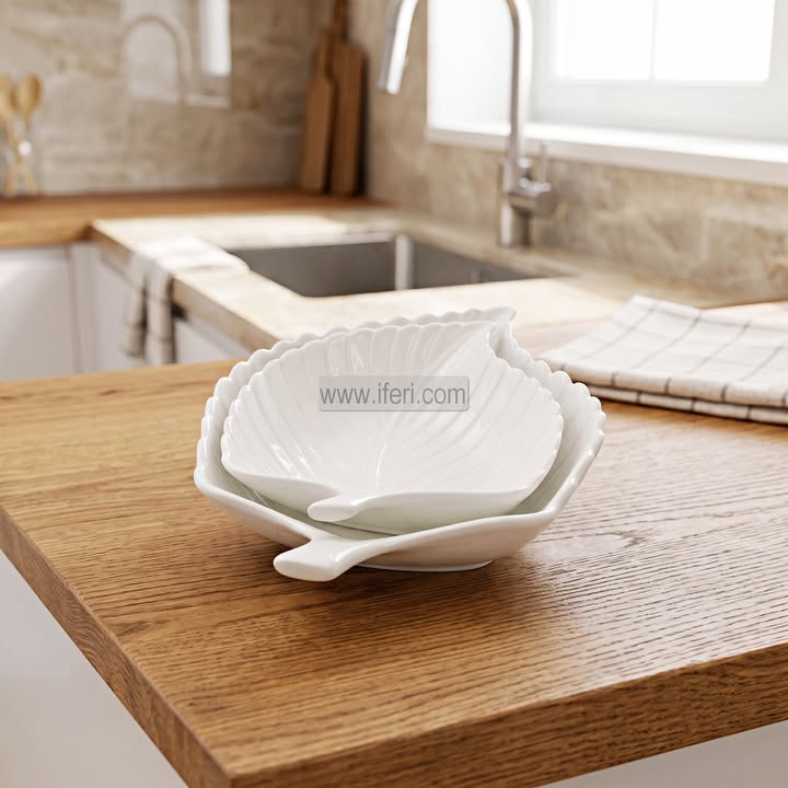 2 Pcs Ceramic Serving Dish Set RY36887