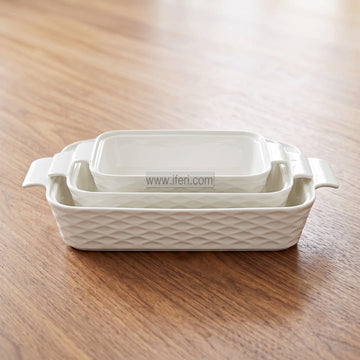 3 Pcs Ceramic Serving Dish Set RY36892