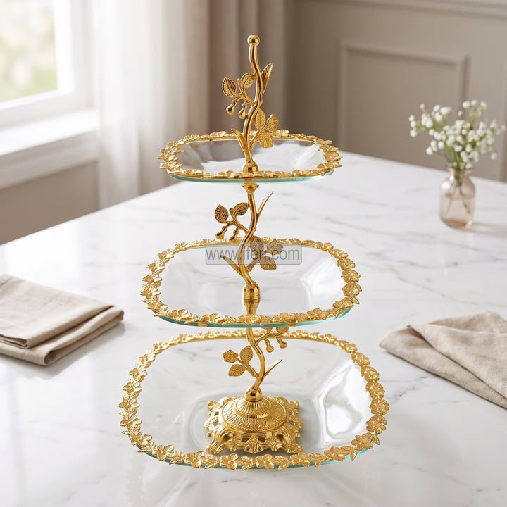 3 Tier Cake, Dessert, Appetizer Serving Stand TB1738