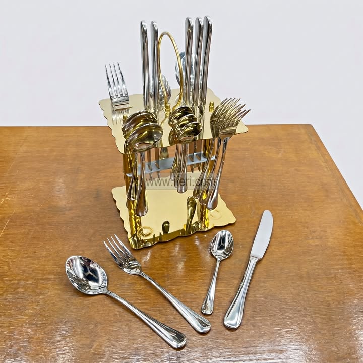 24 Pcs Stainless Steel Cutlery Set TB1750