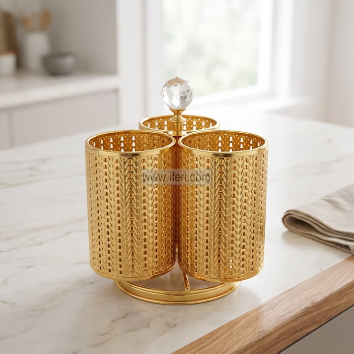 8 Inch Revolving Metal Spoon Holder TB1830