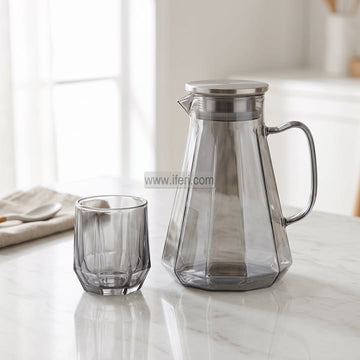 7 Pcs Glass Water Juice Jug & Glass Set TB1823