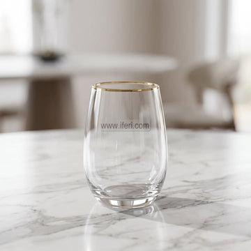 6 Pcs Golden Rim Water Juice Glass Set TB1768