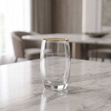 6 Pcs Golden Rim Water Juice Glass Set TB1790