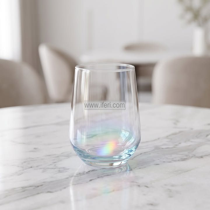 6 Pcs Rainbow Color Water Juice Glass Set TB1787