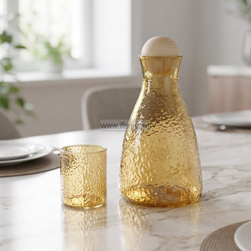7 Pcs Glass Water Juice Jug & Glass Set / Decanter Set TB1827