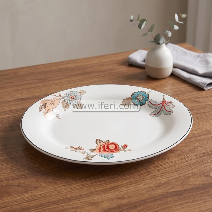 12 Inch Ceramic Dinner Rice Serving Plate RY64905