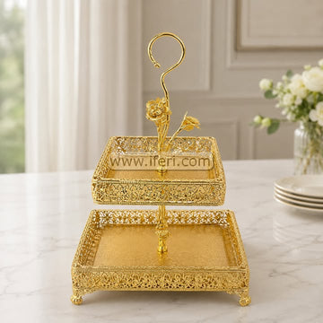 2 Tier Cake, Dessert, Appetizer Serving Stand IQ163