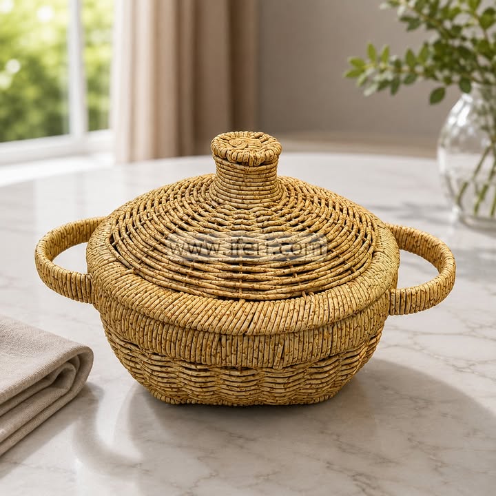 9.5 Inch Decorative Bread Basket RY64914