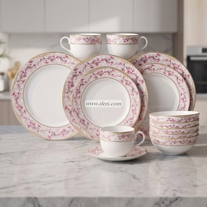 32 Pcs Bone-China Ceramic Dinner Set CGA0529
