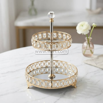 2 Tier Cake, Dessert, Appetizer Serving Stand IQ164