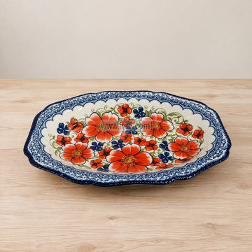 9.2 Inch Ceramic Serving Tray, Dish RY64942