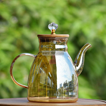 1500ml Tempered Glass Tea Pot with Infuser RY2789