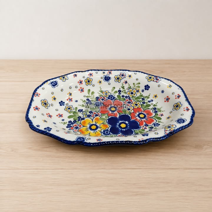 9.2 Inch Ceramic Serving Tray, Dish RY64949
