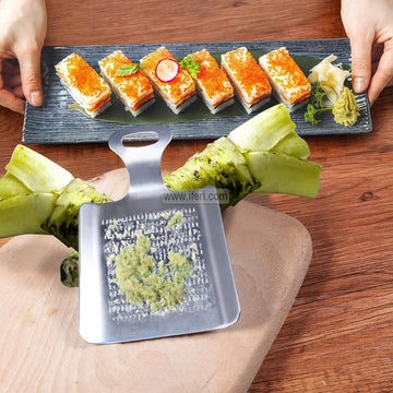 4.3 Inch Stainless Steel Ginger Wasabi Grater RY64973