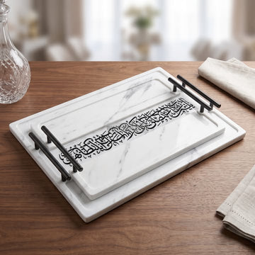 2 Pcs Exclusive Serving Tray Set GA2060