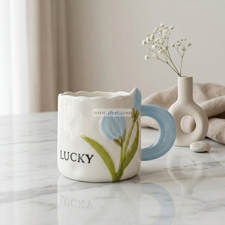 3.5 Inch Ceramic Coffee Mug OMR2346