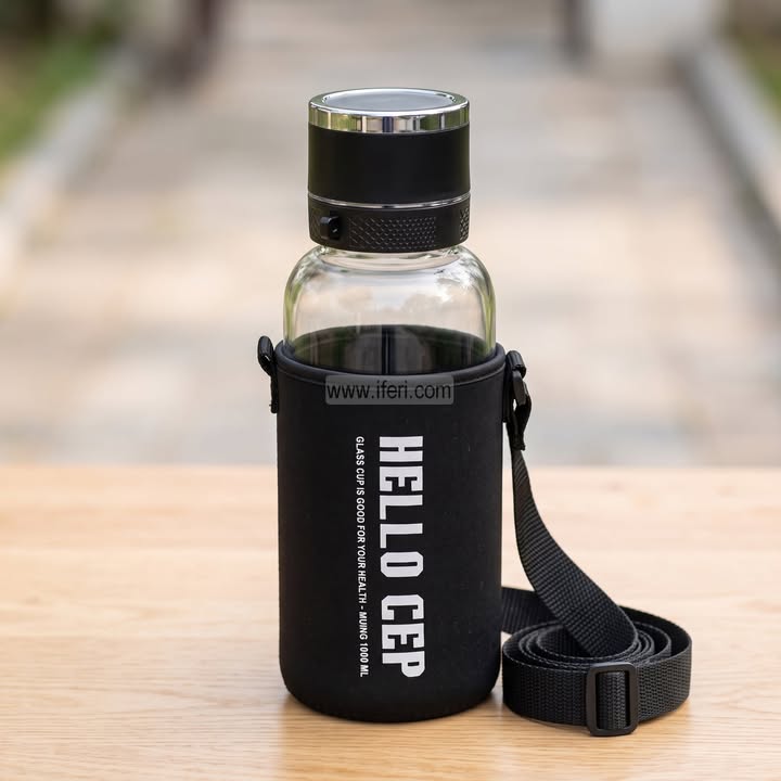 1000ml Glass Water Bottle MT751