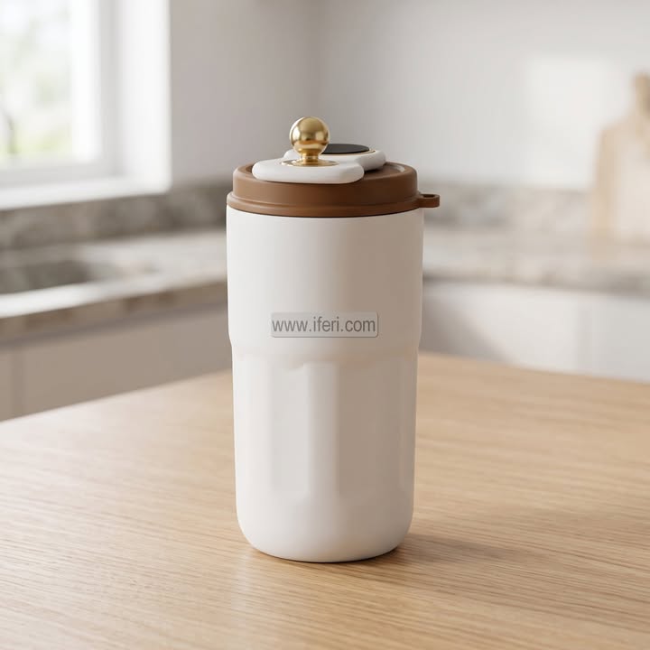 420ml Stainless Steel Insulated Coffee Mug Tumbler Vacuum Flask MT754