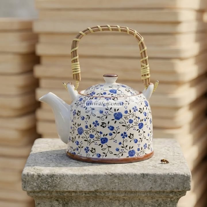 5 Inch Ceramic Tea Pot, Kettle RY64964