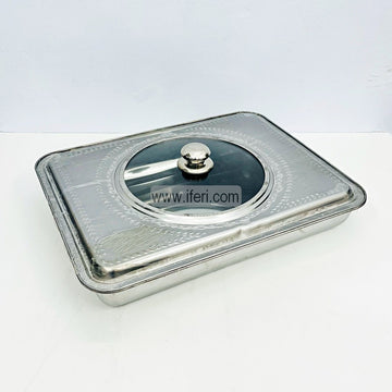 17 Inch Stainless Steel Food Pan Chafing Dish with Lid TG10524