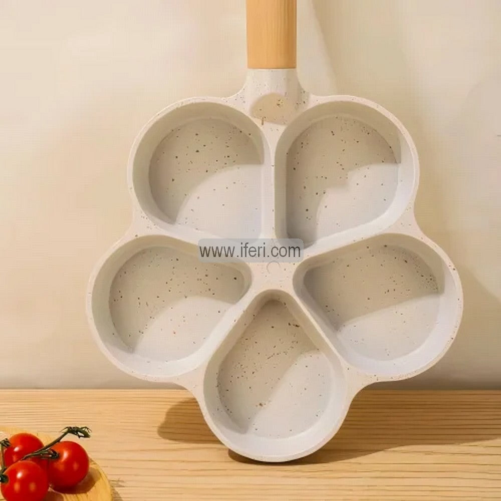 5 Part Non Stick Egg, Pancake, Burger Patty Frying Pan HH0003