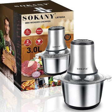 Sokany 3 Liter Multifunctional Food Chopper LB7005A