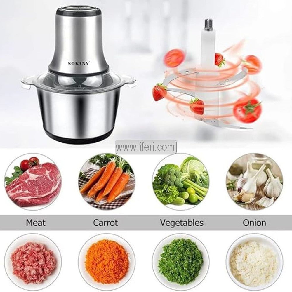 Sokany 3 Liter Multifunctional Food Chopper LB7005A