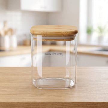 5 Inch Airtight Glass Cookie Jar / Spice Jar TB1860
