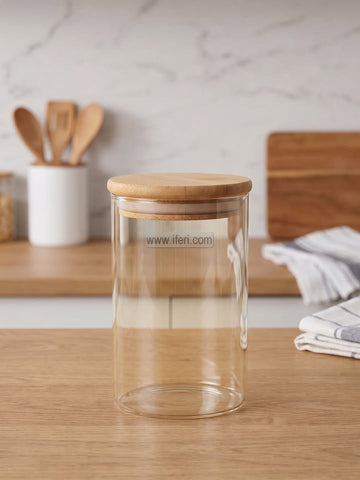 5 Inch Airtight Glass Cookie Jar / Spice Jar TB1859