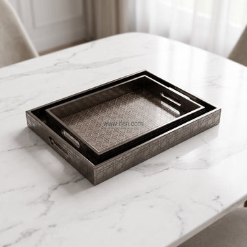 2 Pcs Exclusive Serving Tray Set GA2050