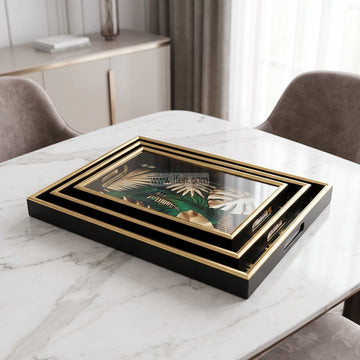 3 Pcs Exclusive Serving Tray Set GA2041