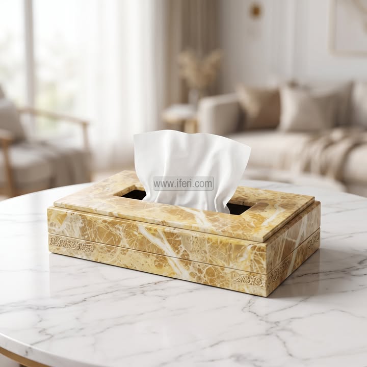 9 Inch Decorative Tissue Box GA2065
