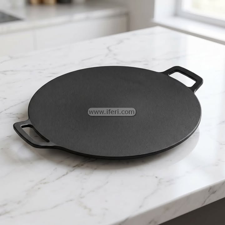 30cm Cast Iron Flat Dosa Tawa ALM6552