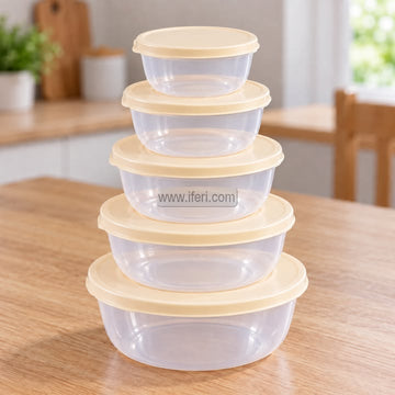 5pcs Plastic Food Container Set MT759