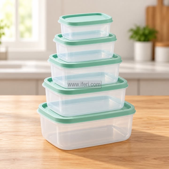 5pcs Plastic Food Container Set MT759