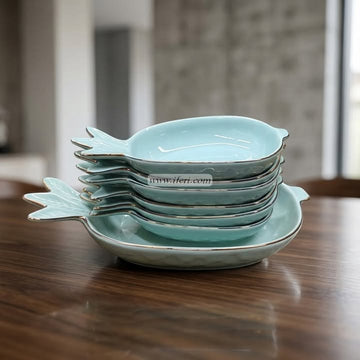 7 Pcs Ceramic Firni, Dessert, Soup Serving Bowl Set CGA0552