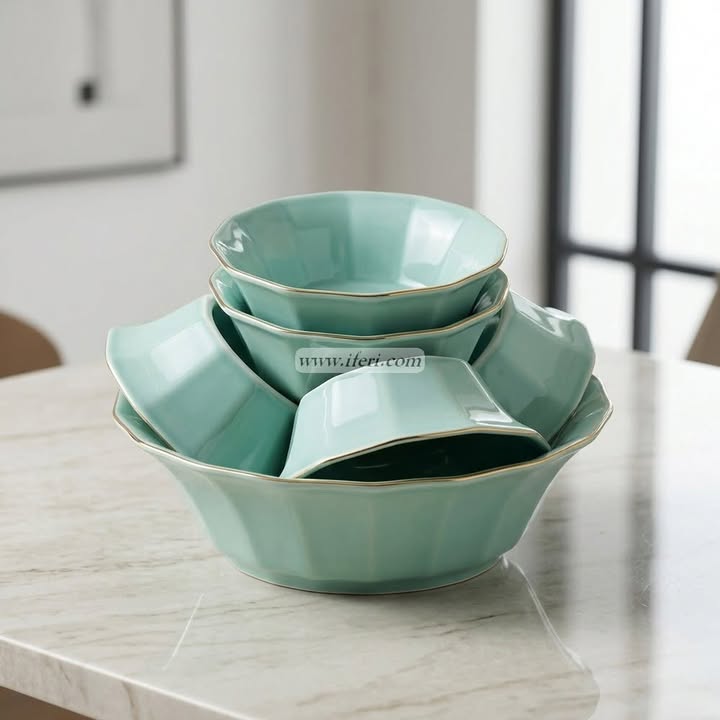 7 Pcs Ceramic Firni, Dessert, Soup Serving Bowl Set CGA0553