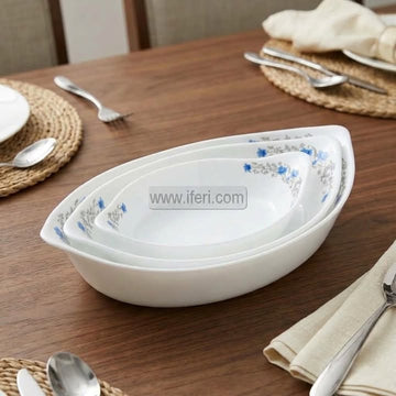 3 Pcs Pyrex Serving Dish Set CGA0549
